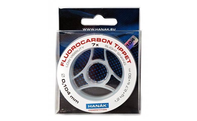 Fluorocarbon Tippet Hanak Competition 50 m Fluorocarbon Tippet Hanak Competition 50 m - 0,104 mm