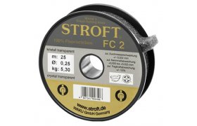 Fluorocarbon Tippet Stroft FC2 25 m Fluorocarbon Tippet Stroft FC2 25 m - 0,09 mm