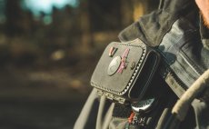 Fly Box Fulling Mill Fly Patch Grey - In Action