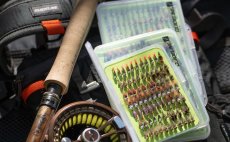 Fly Box Guideline Slim Nymph - In Action