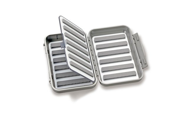 Fly Case Medium 12-Row Waterproof Flip Page C&F Design CF-25676  Fly Case Medium 12-Row Waterproof Flip Page C&F Design CF-25676 Light Grey