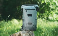 Fly Fishing Backpack Guideline Experience Wateproof Rolltop 21 - In Action