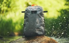 Fly Fishing Backpack Guideline Experience Wateproof Zip 21 - In Action