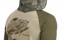 Fly Fishing Cap Simms Superlight Sunshield Regiment Camo Olive Drab