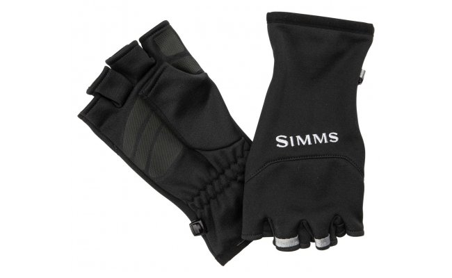 Fly Fishing Gloves Simms Freestone Half Finger Black Fly Fishing Gloves Simms Freestone Half Finger Black XS