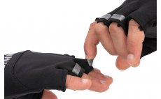 Fly Fishing Gloves Simms Freestone Half Finger Black