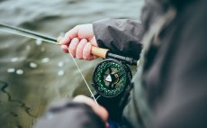 Fly Fishing Set - Guideline Embrace Predator SH - In Action