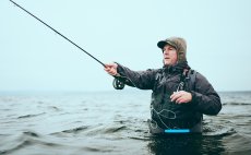 Fly Fishing Set - Guideline Embrace Predator SH - In Action