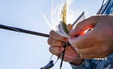 Fly Fishing Tool Loon Outdoors Streamer Kit - In Action
