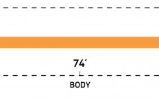 Fly Line Floating Cortland 333 DOUBLE TAPPER Classic - Tapper