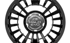 Fly Reel Guideline Halo Evo Black Stealth #79 - Back Side