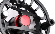 Fly Reel Leichi Saltwater FMD Black & Red