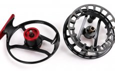 Fly Reel Leichi Saltwater FMD Black & Red