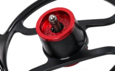Fly Reel Leichi Saltwater FMD Black & Red