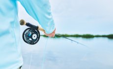 Fly Rod Guideline NT11 Saline - In Action