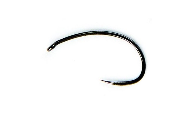 Fly Tying Hook Fulling Mill Czech Nymph Black Nickel BL Fly Tying Hook Fulling Mill Czech Nymph BL Black Nickel, No 10, 50 pcs