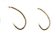 Fly Tying Hook Fulling Mill Czech Nymph Bronze BL