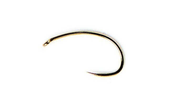 Fly Tying Hook Fulling Mill Czech Nymph Bronze BL Fly Tying Hook Fulling Mill Czech Nymph BL Bronze, No 10, 50 pcs