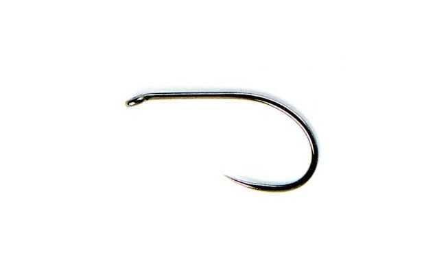 Fly Tying Hook Fulling Mill Grab Gape Black Nickel BL Fly Tying Hook Fulling Mill Grab Gape BL Black Nickel, No 8, 50 pcs