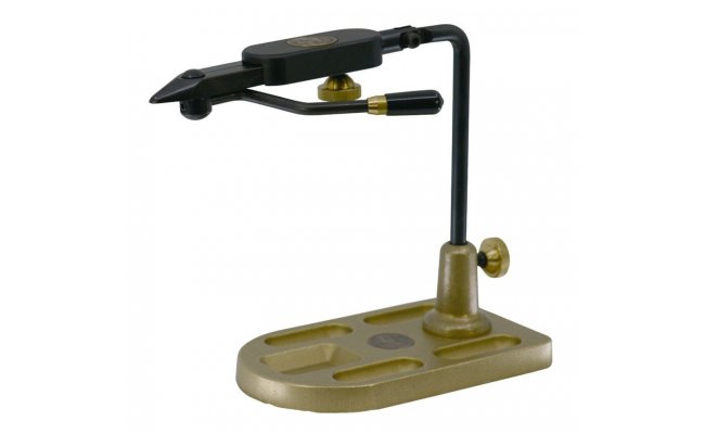 Fly Tying Vise REGAL Medallion Series Big Game Jaws Bronze Pocket Base Fly Tying Vise REGAL Medallion Series Big Game Jaws Bronze Pocket Base