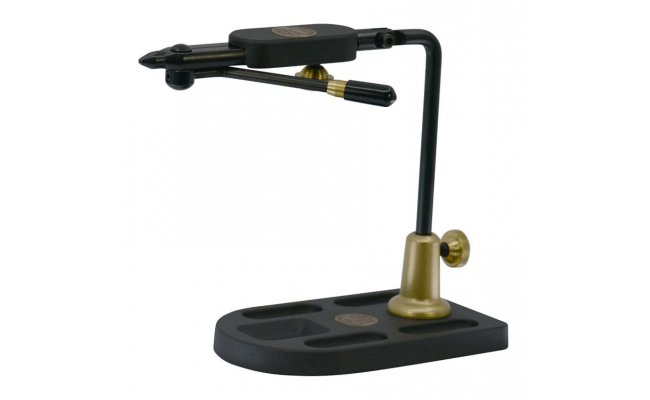 Fly Tying Vise REGAL Medallion Series Midge Jaws Aluminum Pocket Base Fly Tying Vise REGAL Medallion Series Midge Jaws Aluminum Pocket Base