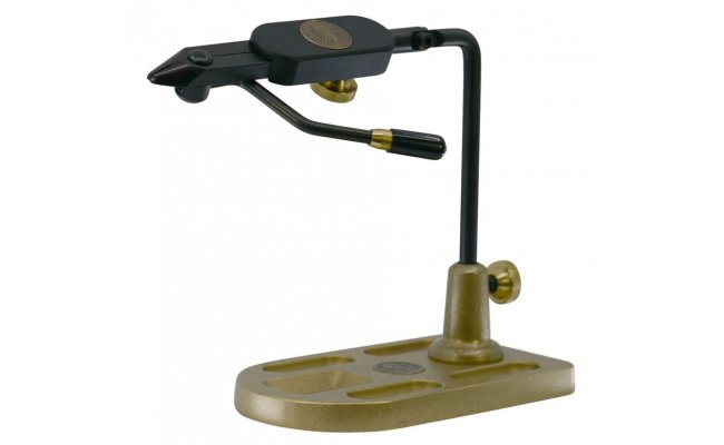 Fly Tying Vise REGAL Medallion Series Monster Jaws Bronze Pocket Base Fly Tying Vise REGAL Medallion Series Monster Jaws Bronze Pocket Base