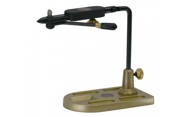 Fly Tying Vise REGAL Medallion Series Regular Jaws Bronze Pocket Base Fly Tying Vise REGAL Medallion Series Regular Jaws Bronze Pocket Base