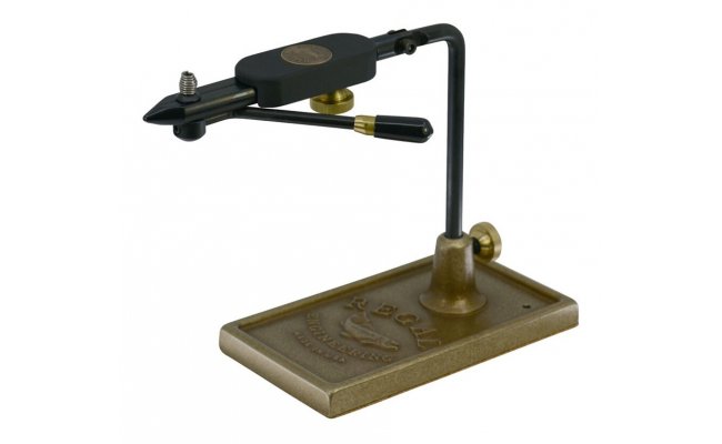 Fly Tying Vise REGAL Medallion Series Regular Jaws Bronze Traditional Base Fly Tying Vise REGAL Medallion Series Regular Jaws Bronze Traditional Base
