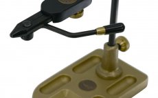 Fly Tying Vise REGAL Medallion Series Shank Jaws Bronze Pocket Base