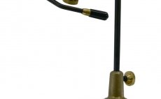 Fly Tying Vise REGAL Medallion Series Stainless Steel Jaws Bronze Pocket Base