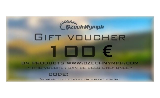 Gift Voucher Czechnymph Gift Voucher Czechnymph 50 E