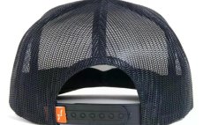 Guideline Angry Trout Retro Trucker Black Cap