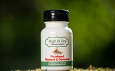 High N Dry Guideline Powdered Floatant & Desiccant - In Action