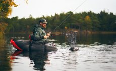 Landing Net Guideline Multi Grip Rubber Mesh