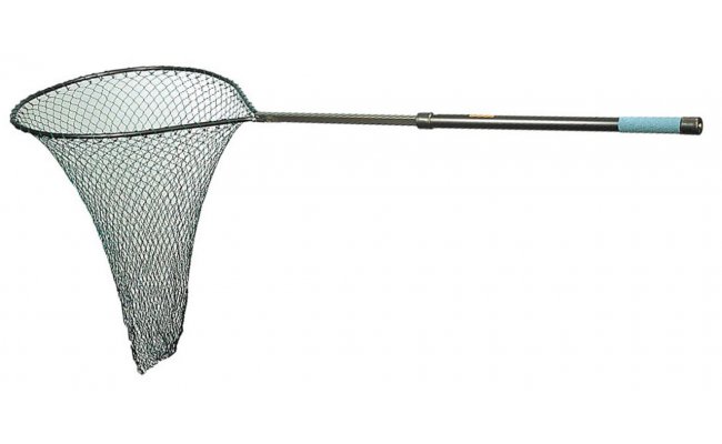 Landing Net Mclean Weigh-Net Hinged Telescopic 130 Landing Net Mclean Weigh-Net Hinged Telescopic 130 Green Knotless Net