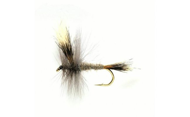 Mayfly Grey Wulff Mayfly Grey Wulff, Size 10