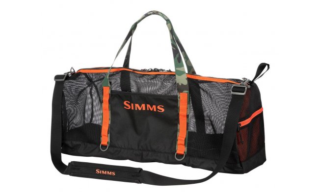 Mesh Bag Simms Challenger Duffel 60L Black Mesh Bag Simms Challenger Duffel 60L Black