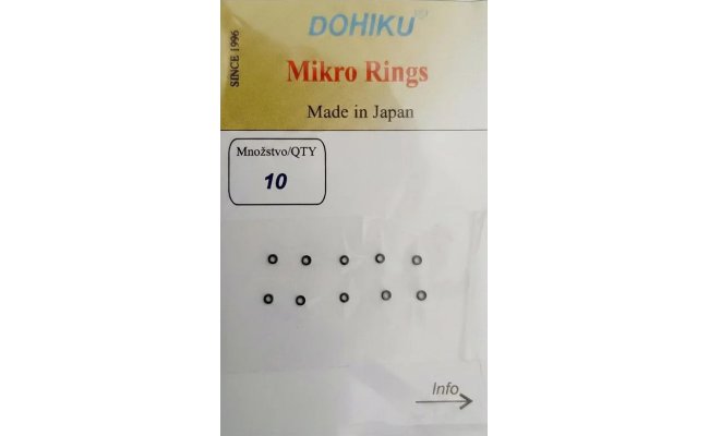 Micro Rings Dohiku MKR Micro Rings Dohiku MKR 1.30 mm; 10.20 kg