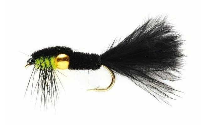 Montana Nugget Marabou Green Gold Montana Nugget Marabou Green Gold, Size 10