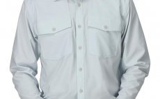 No-See-Um Bugstopper Shirt Simms Bimini Blue Heather