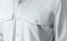 No-See-Um Bugstopper Shirt Simms Bimini Blue Heather