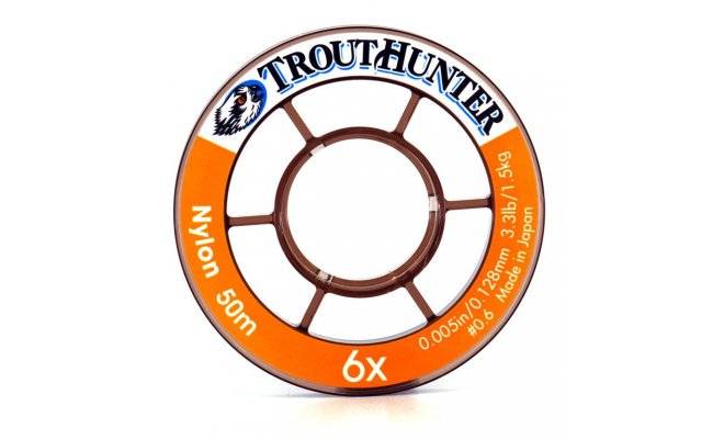 Nylon Tippet TroutHunter 50 m Nylon Tippet TroutHunter 50 m 10X 0,074 mm