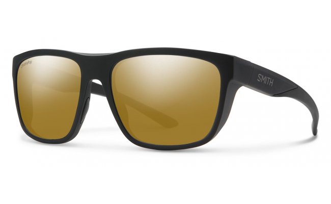 Polarised Glasses Smith Optics Barra Matte Black Polar Bronze Mirror Polarised Glasses Smith Optics Barra Matte Black Polar Bronze Mirror