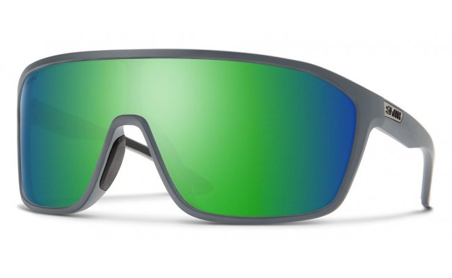Polarised Glasses Smith Optics Boomtown Matte Cement Polar Green Mirror Polarised Glasses Smith Optics Boomtown Matte Cement Polar Green Mirror