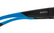 Polarised Glasses Smith Optics Deckboss Matte Black/Blue Polar Blue Mirror