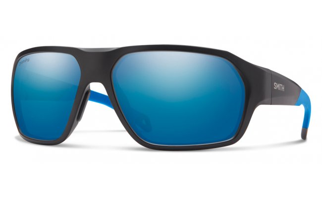Polarised Glasses Smith Optics Deckboss Matte Black/Blue Polar Blue Mirror Polarised Glasses Smith Optics Deckboss Matte Black/Blue Polar Blue Mirror