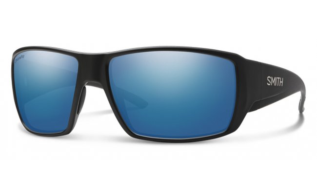 Polarised Glasses Smith Optics Guide's Choice Matte Black Polar Blue Mirror Polarised Glasses Smith Optics Guide's Choice Matte Black Polar Blue Mirror