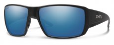 Polarised Glasses Smith Optics Guide's Choice Matte Black Polar Blue Mirror