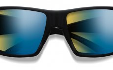 Polarised Glasses Smith Optics Guide's Choice Matte Black Polarchromic Yellow Blue Mirror