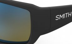 Polarised Glasses Smith Optics Guide's Choice Matte Black Polarchromic Yellow Blue Mirror